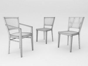 chairs collection Modèle 3D