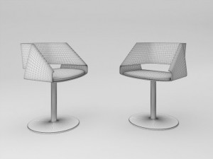 chairs collection Modèle 3D