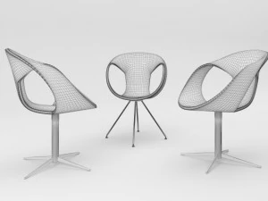 collection de chaises Modèle 3D