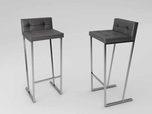 cattelan italia kate stool Modèle 3D .c4d .max .obj .3ds .fbx .stl .blend 