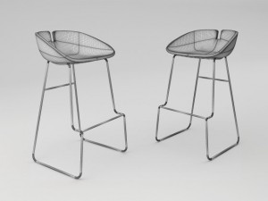 moroso fjord barstool 3D Model