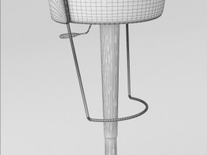 midj bongo lg stool Model 3D
