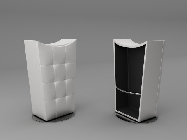 cattelan italia bat stool 3D Модель .c4d .max .obj .3ds .fbx .stl .blend 