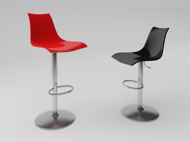 scab design zebra up antishock stool 3D Model .c4d .max .obj .3ds .fbx .stl .blend 