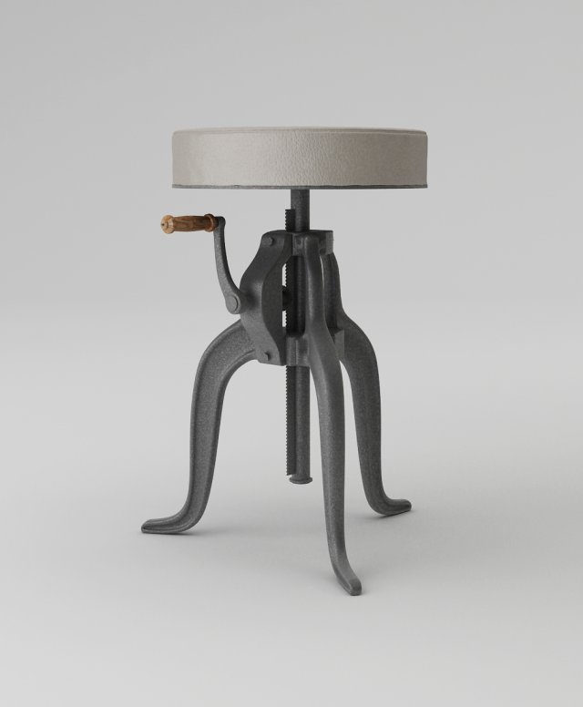 steampunk chair Modèle 3D .c4d .max .obj .3ds .fbx .stl .blend 