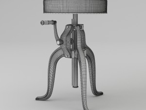 steampunk chair Modèle 3D
