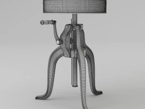 steampunk chair 3D Model