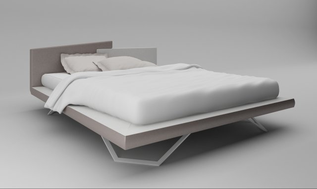 presotto meeting bed 3D Модель .c4d .max .obj .3ds .fbx .stl .blend