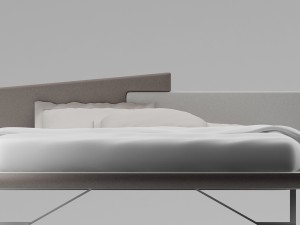 presotto meeting bed 3D Modell