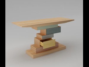 color console 3D Модель