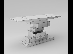 color console 3D 模型