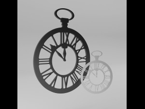 decorative clock Modèle 3D