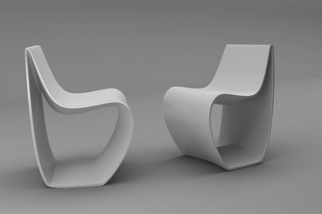 mdfitalia sign armchair Modèle 3D .c4d .max .obj .3ds .fbx .stl .blend 