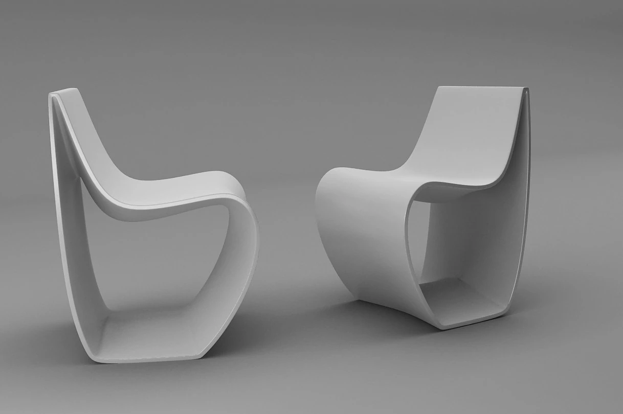 mdfitalia sign armchair 3D Model .c4d .max .obj .3ds .fbx .stl .blend 