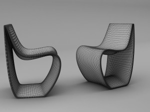 mdfitalia sign armchair Modèle 3D