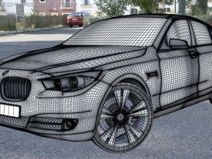 bmw 5 gran turismo 2010 3D Model