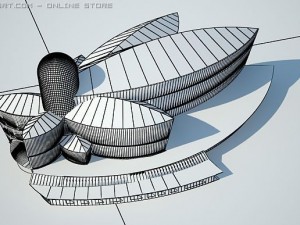 historical museum Model 3D