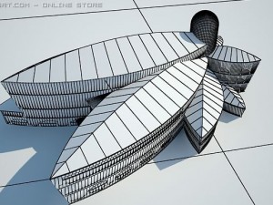 historical museum Model 3D