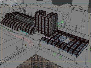 trading office center 3D Модель