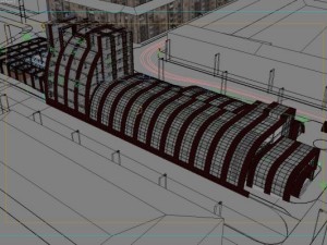 trading office center 3D Модель