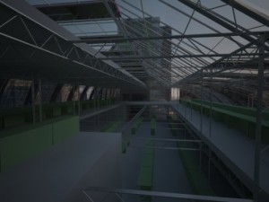 trading office center 3D Модель