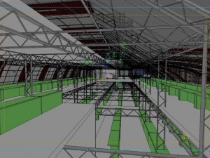 trading office center 3D Модель