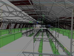 trading office center 3D Model