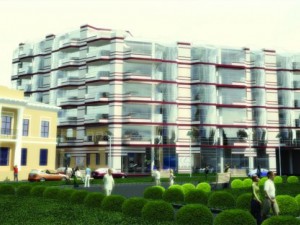 apartment house Modèle 3D