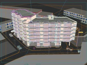 apartment house 3D Model