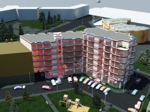 apartment house 3D Model