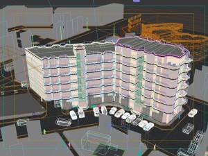 apartment house 3D Model