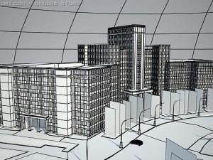 freedom square ukrainian 3D Model