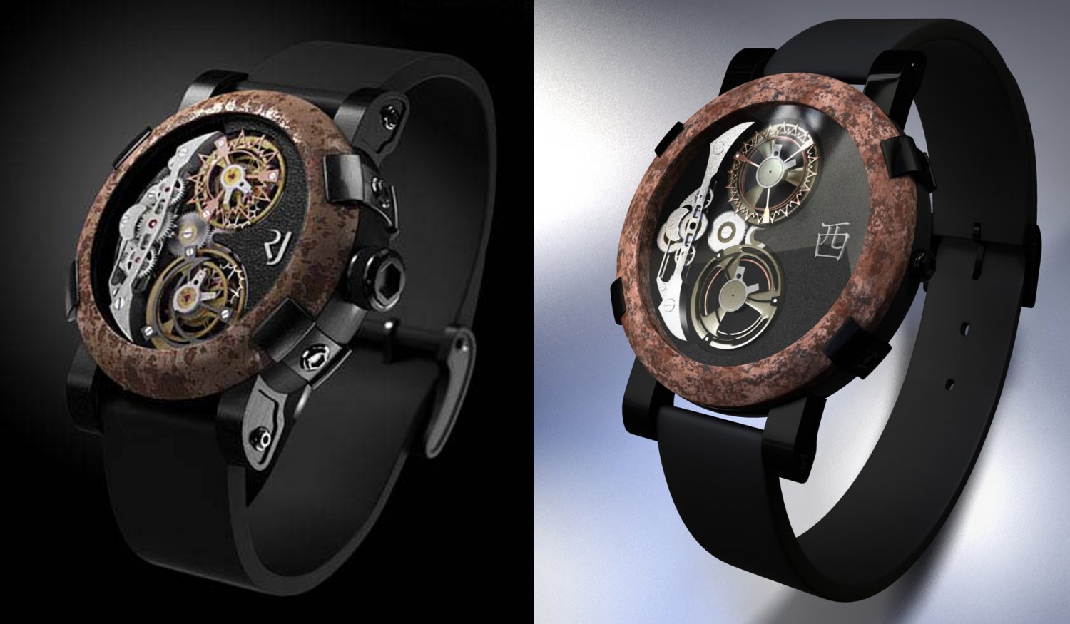 Wrist Watch Steam Punk Style 3d Model In Fantasy 3dexport