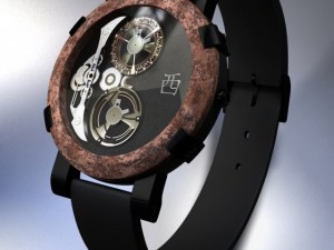 wrist watch  steam punk style 3D 模型