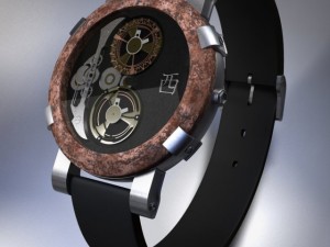 wrist watch  steam punk style 3D 模型