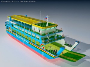 ferry 3D Модель