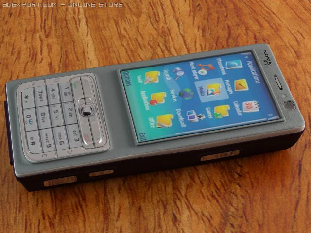 nokia n73 3D Model .c4d .max .obj .3ds .fbx .stl .blend 