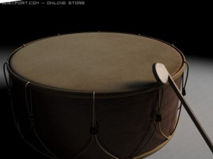 drum Modèle 3D