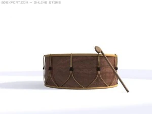 drum 3D Model