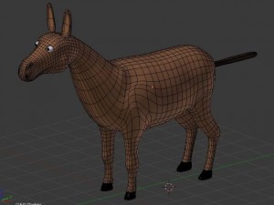 donkey 3D Model