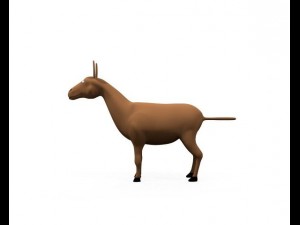 donkey 3D Model