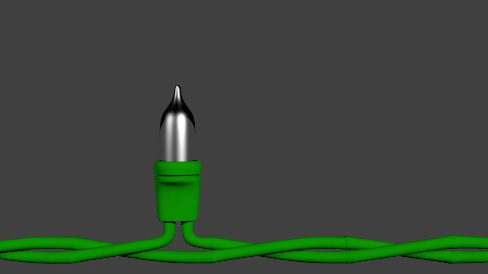 christmas lights 3D Model .c4d .max .obj .3ds .fbx .stl .blend 