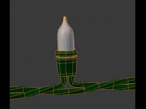 christmas lights 3D Model