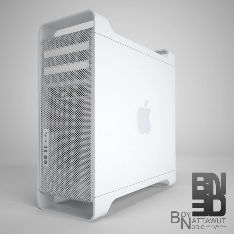mela mac pro Modello 3D .c4d .max .obj .3ds .fbx .stl .blend