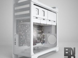 apple mac pro 3D 모델
