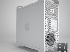 apple mac pro 3D 모델