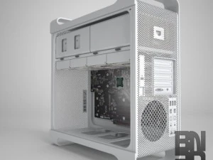 mela mac pro Modello 3D