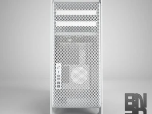 mela mac pro Modello 3D