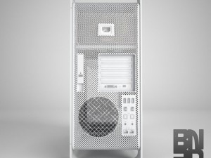 apple mac pro 3D 모델