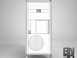 mela mac pro Modello 3D